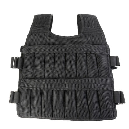 3/15/35kg 1-50kg Weight Training Suit Empty Bag Fitness Running Vest Adjustable Weight Jacket Workout Equipment for Jogging