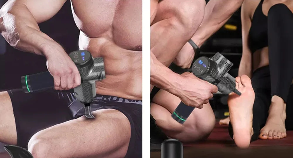 Pistolet de Massage Musculaire Électrique – Récupération Rapide & Détente Profonde