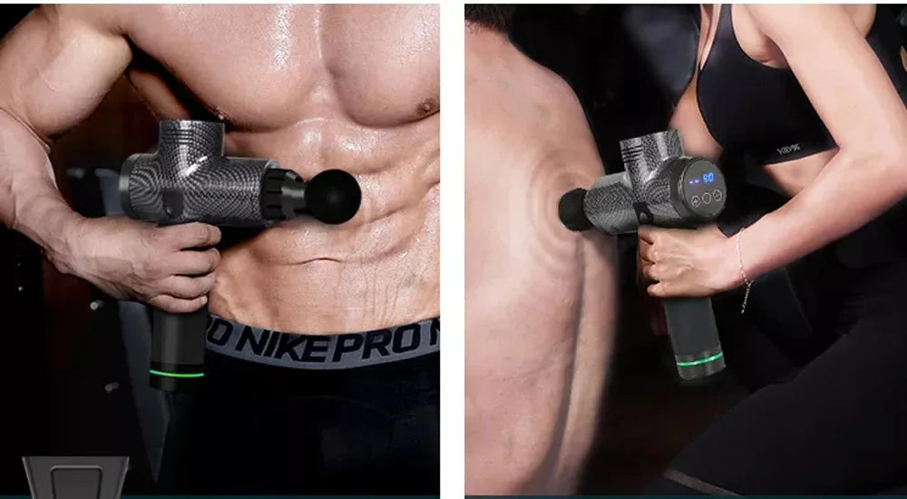 Pistolet de Massage Musculaire Électrique – Récupération Rapide & Détente Profonde