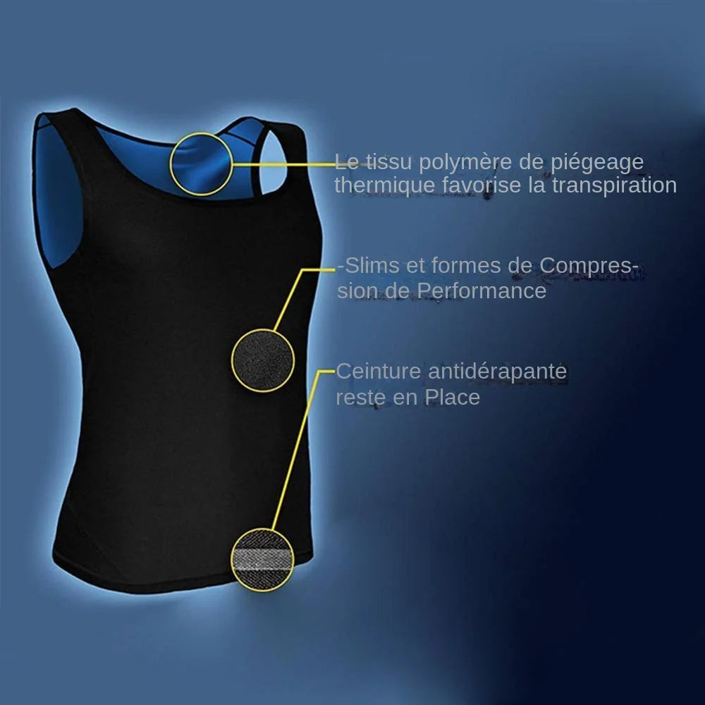 Gilet Sauna Amincissant – Accélère la Transpiration & Sculpte la Silhouette
