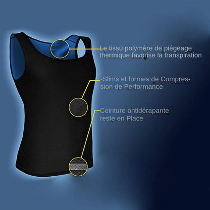 Gilet Sauna Amincissant – Accélère la Transpiration & Sculpte la Silhouette