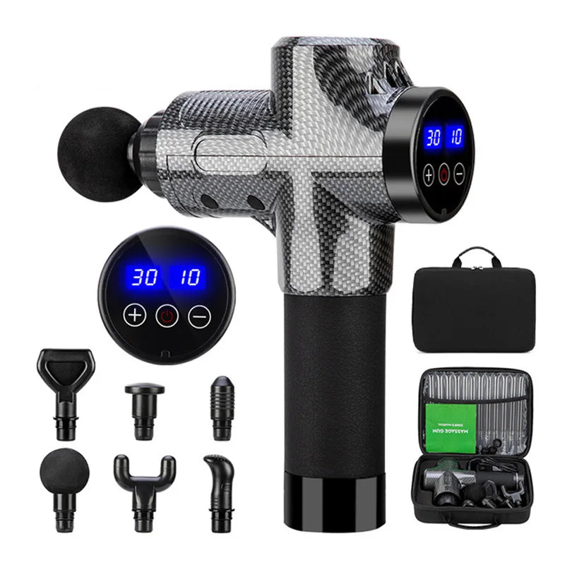 Pistolet de Massage Musculaire Électrique – Récupération Rapide & Détente Profonde