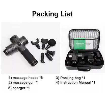 Pistolet de Massage Musculaire Électrique – Récupération Rapide & Détente Profonde
