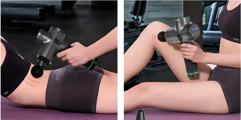 Pistolet de Massage Musculaire Électrique – Récupération Rapide & Détente Profonde